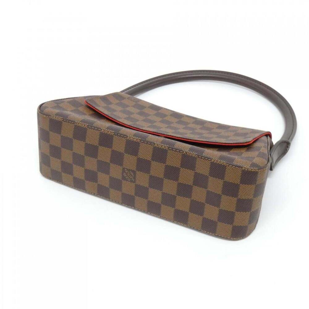 LOUIS VUITTON Authentic Brown Damier Mini Looping Shoulder Bag - Picture 3 of 5